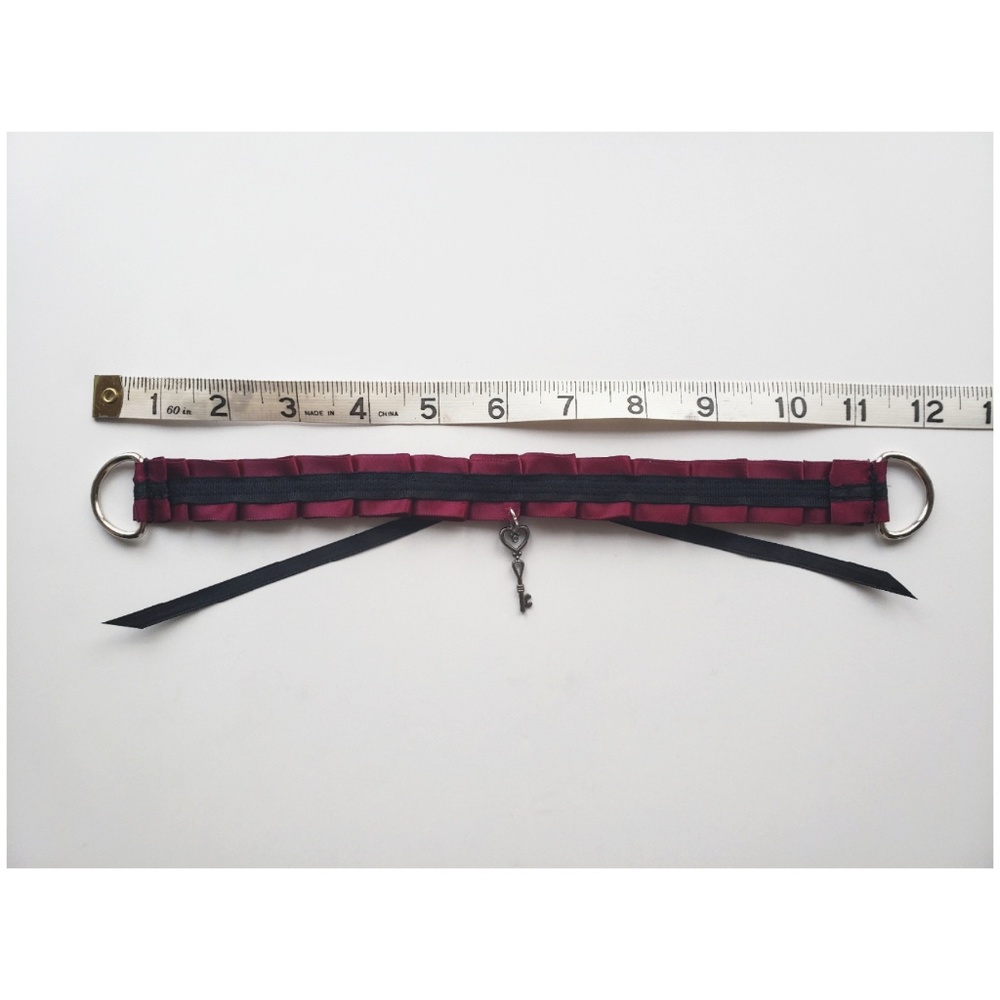 ♡Dark Secret♡ Handmade Kitten Collar/Choker - Picture 6 of 8